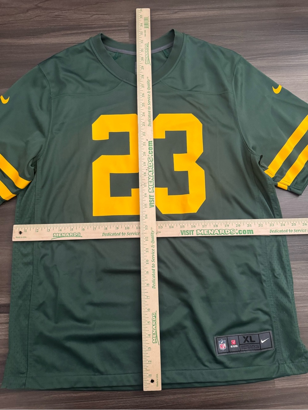 Nike Green Bay Packers Jaire Alexander #23 NFL On Field Game Home Jersey Men XL - Picture 5 of 7